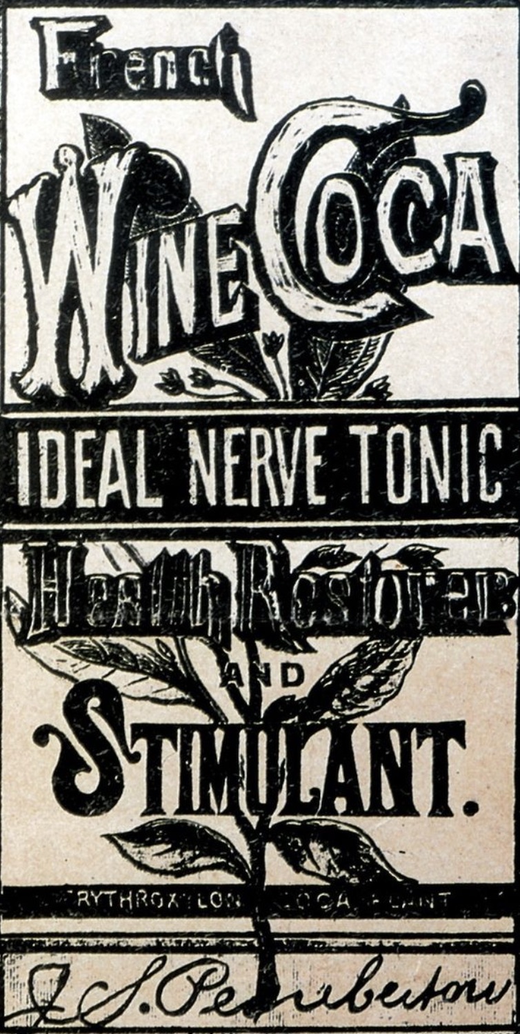 poster - French Wine Coa Ideal Nerve Tonic Wash Rash Year And Stimulant Rythrox Lon Cant S.Perbeton.